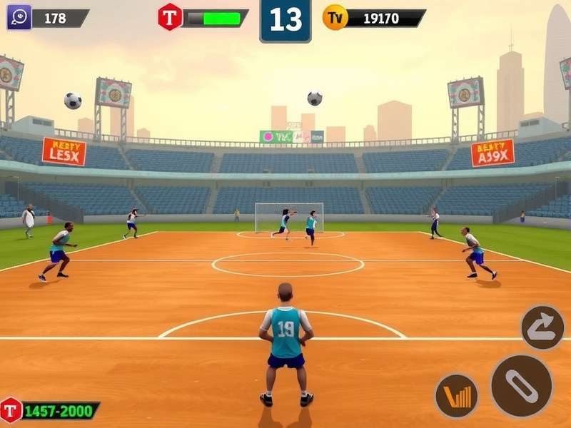 Desi Handball Legends Gameplay Screenshot